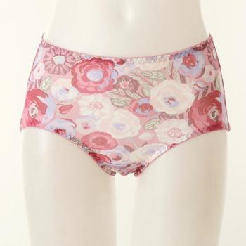 비너스 정상 부인층 모달 장미 나염 팬티 밑위높은 빅사이즈 여성팬티_C VPT6743_PK_C