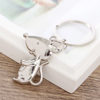 옆태 쥐 키홀더 경자년 자동차 열쇠고리 가정용품 생필품