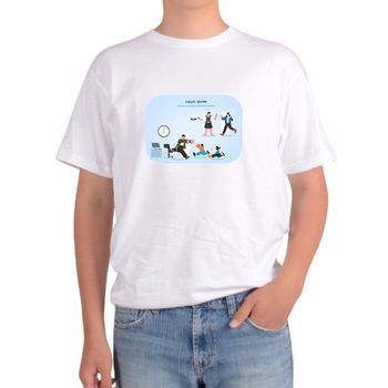 오버핏 라운드티 요즘남편 없던 아빠 육아휴직 가정 반팔티