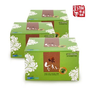 화개농협 화개장터 녹차 50티백(60g)x3박스