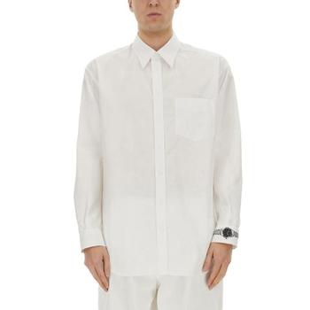 MOSCHINO 손목시계 프린트 셔츠 02070235_1001