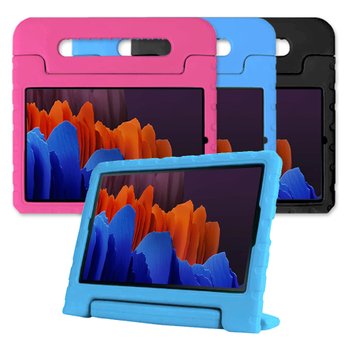 스냅케이스 갤럭시탭 S8 플러스 S7+ S7FE 케이스 오리지널 에바폼 KC인증 어린이 키즈 범퍼 충격방지 보호