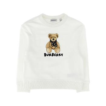 BURBERRY `Orsetto Thomas` sweatshirt 8108468WHITE