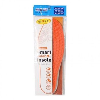 충격흡수 인솔깔창 운동화 충격흡수 쿠션 푹신한 주황 스마트