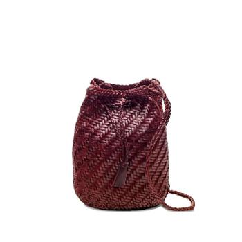 [해외] 드래곤디퓨전 폼폼 우븐 태슬 버킷 백 8838