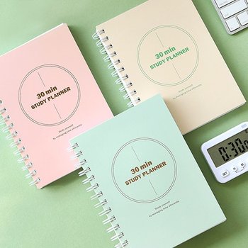 인디고 혼자공부 30분 스터디 플래너 - 민트