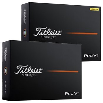 타이틀리스트 Pro V1 골프공 2025년 12개입 1더즌