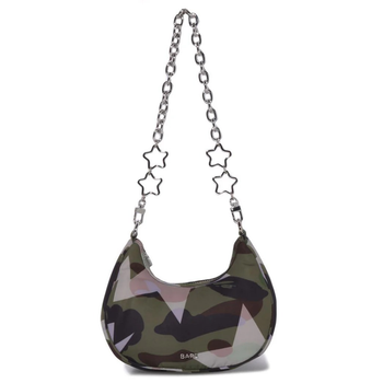 [해외] 베이프 우먼즈 가방 STA OVER PRINT 1ST CAMO QUILTING MOON SHAPE BAG 1M30-289-301