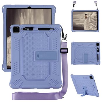 [수나르]아이패드프로3세대 12.9인치 A1876 A2014 스타 파스텔컬러 펜슬롯 스트랩 스탠드 실리콘 태블릿 케이스