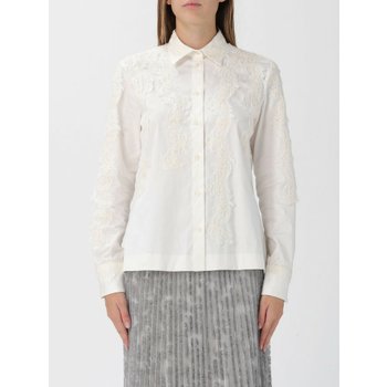 [해외] 여성 셔츠 실크 위드 레이스 디테일 D4720347CSEQC 75102 그린 /6