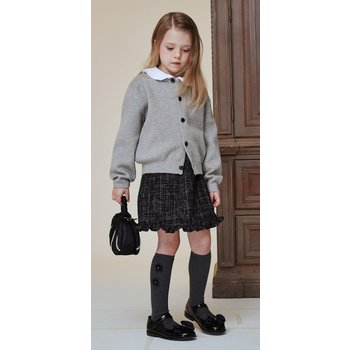 그레이 라운드 가디건 BA11CK01GY_s