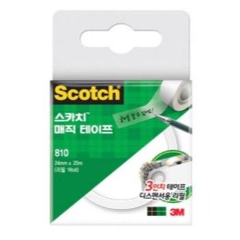 3M FL31CU85 매직테이프 리필 810R 24mmX20m(3in 리필 1개입)