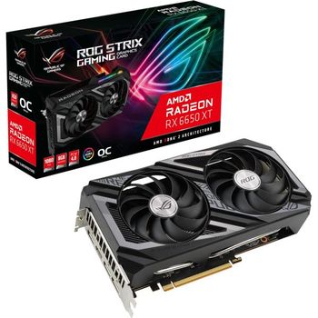 [해외] 영국 아수스 그래픽카드 ROG Strix AMD Radeon RX 6650 XT V2 OC Edition Gaming Graphics Card