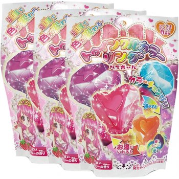 [해외] 노르코포레쇼 목욕 공 트윙클 컬러링 3개 세트 마스코트들이 향기로운 OB-HCR-1-1배스볼 입욕제