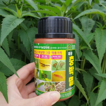 주식회사대유 충박멸 250ml 귤 사과 점박이 응애 조팝나무 진딧물 약 파라핀유