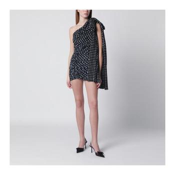 [해외] 파투 Blue polka dot draped one shoulder dress DR2320243PL/XM_PATOU-5962_108-34 Blue  [