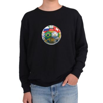 맨투맨 축구공 월드컵대회 축구 잘하는 나라 SOCCER그림 다양한 사이즈 디지털프린팅