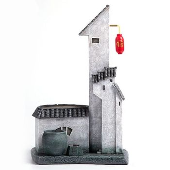 스토리화분_2구 화돌기와집과 LED초롱등(19) 1개