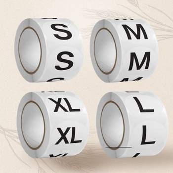 의류사이즈스티커 쇼핑몰 영문 알파벳스티커 S M L XL 문구/사무용품