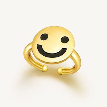 스마일 돌반지 24K 순금 3.75g
