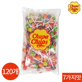 (농심) 츄파춥스 막대사탕 리필백 1320g (120개)