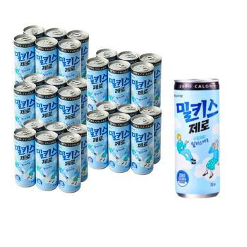 밀키스 제로 250ml x30캔 탄산음료 (S47644233)