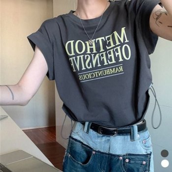 와이드핏 드로스트링컴포트 탱크탑 티 (WFK1YFU)