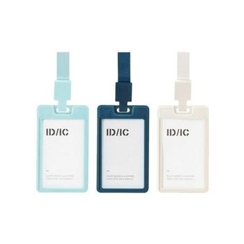 사무 델리 ID카드 목걸이 홀더 세트 랜덤