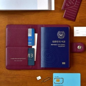 젠틀패스커버 여권케이스) (안티스키밍