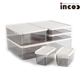 인콕 크린킵스 냉장고 냉동실 정리용기 102호 세트
