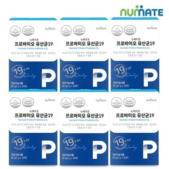뉴메이트 프로바이오 유산균 2g x 30포 (6박스/6개월분)