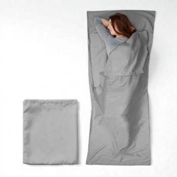 담요 이불 라이너 여행용 캠핑 차박 침낭 (1인용) (49NWd)