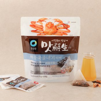 청정원 맛선생 해물국물내기티백 72g