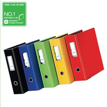 폴리 IP16FD07 컬러바인더 화일 A4용 3공D링 280x310x75mm 16개