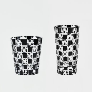[신세계백화점][Kimoto Glass Tokyo] 쿠로코 체커 올드, 텀블러 (디자인 2종)