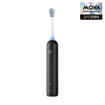 모바 Fresh Pro 스마트 전동칫솔 블랙 IoT 앱연동 AI압력조절 플라그 제거
