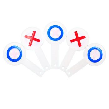 룰렛 해피파티 이벤트 게임용품 OX 카드 5개입