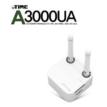 ipTIME(아이피타임) A3000UA 11ac 무선 랜카드 부품 소모품 자재 파츠