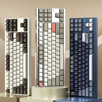 [해외] WOB CRUSH80 REBOOT 무선 기계식 키보드 PBT키캡 3750/7500mAh PP/FR4보강판