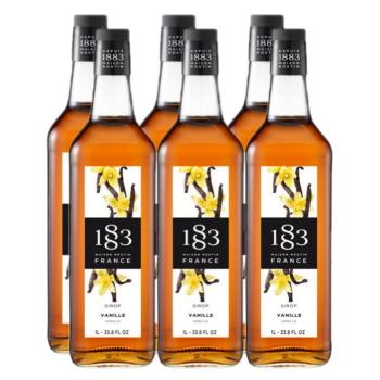 1883 바닐라시럽 1000ml x 6병 커피 카페 시럽 (S15563092)