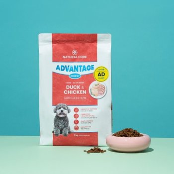 네츄럴코어 어드밴티지 덕 앤 치킨 2kg