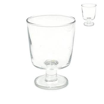 강화유리물컵 729BKH15 카페용품 고블렛 300ml 유리컵
