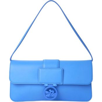 롱샴 핸드백 토트백 쇼퍼백 용산 10214 HBW 487 숄더백 M 사이즈 블루 367136