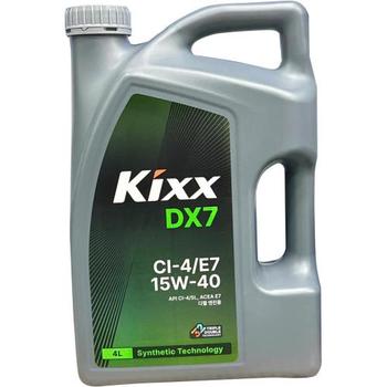 GS칼텍스 엔진오일(디젤) Kixx DX7 CI-4/E7 15W-40_4L