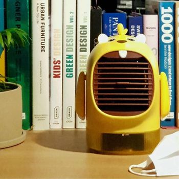 비타리토 두다다쿵 마스크 UV케어 아로마 냉풍기 냉풍선풍기 소형냉풍기 에어쿨러선풍기