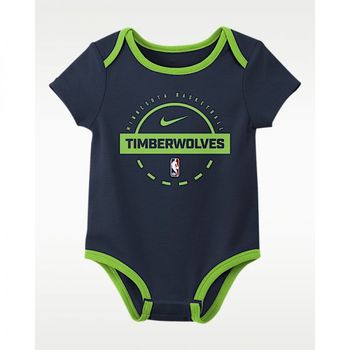 [해외] 나이키 미네소타 팀버울브스 베이비 NBA 바디슈트 올인원 2팩 Z2I1NBHMTIM 000