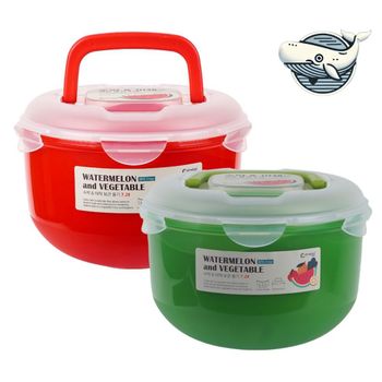 색상랜덤 수박 야채 보관통 7.2L 다용도