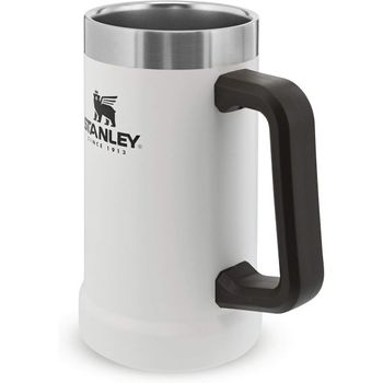 [해외] 영국 스탠리 손잡이 텀블러 Stanley Adventure Vacuum Beer Stein 0.7L Polar White - Travel Mu