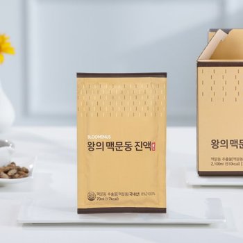 볶은 볶음 국내산 맥문동 왕의 맥문동 진액 골드 70ml x 120포