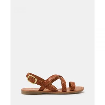 비이커 Just Because 저스트 즈 카후나 가죽 샌들 황갈색 7511240